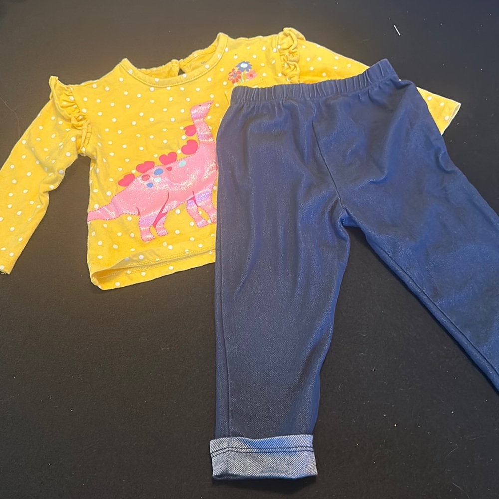 Little Me pants & shirt set